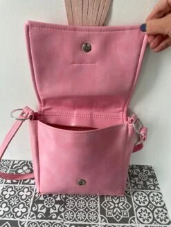 1960s Bubblegum Pink Mod Shoulder Bag 14 1960s Bubblegum Pink Mod Shoulder Bag -Fashion Clothing Store il fullxfull.5103861672 jw2o