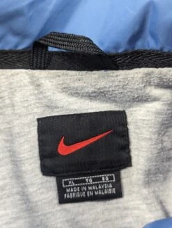 Nike Vintage Swoosh Logo Bomber Jacket Blue Men's XL Full Zip -Fashion Clothing Store il fullxfull.5108081340 ldsu