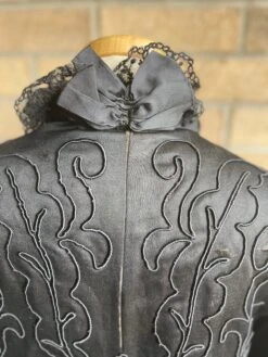 1800s Mourning Coat Ladies Riding Apparel Silk Satin Lace - Renovation -Fashion Clothing Store il fullxfull.5109921074 bfe4