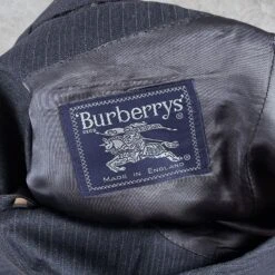 Burberry Striped Blazer Jacket Grey Wool 3 Button Pin Stripe Mens 44 -Fashion Clothing Store il fullxfull.5129141758 hxi5