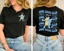 Fashion Clothing Store 10 Fathers Day Bluey Cool Dads Club Bluey Dad Family Bluey Shirt, Bluey Mom Shirts, Bluey Dad Shirt, Bluey Party Shirt