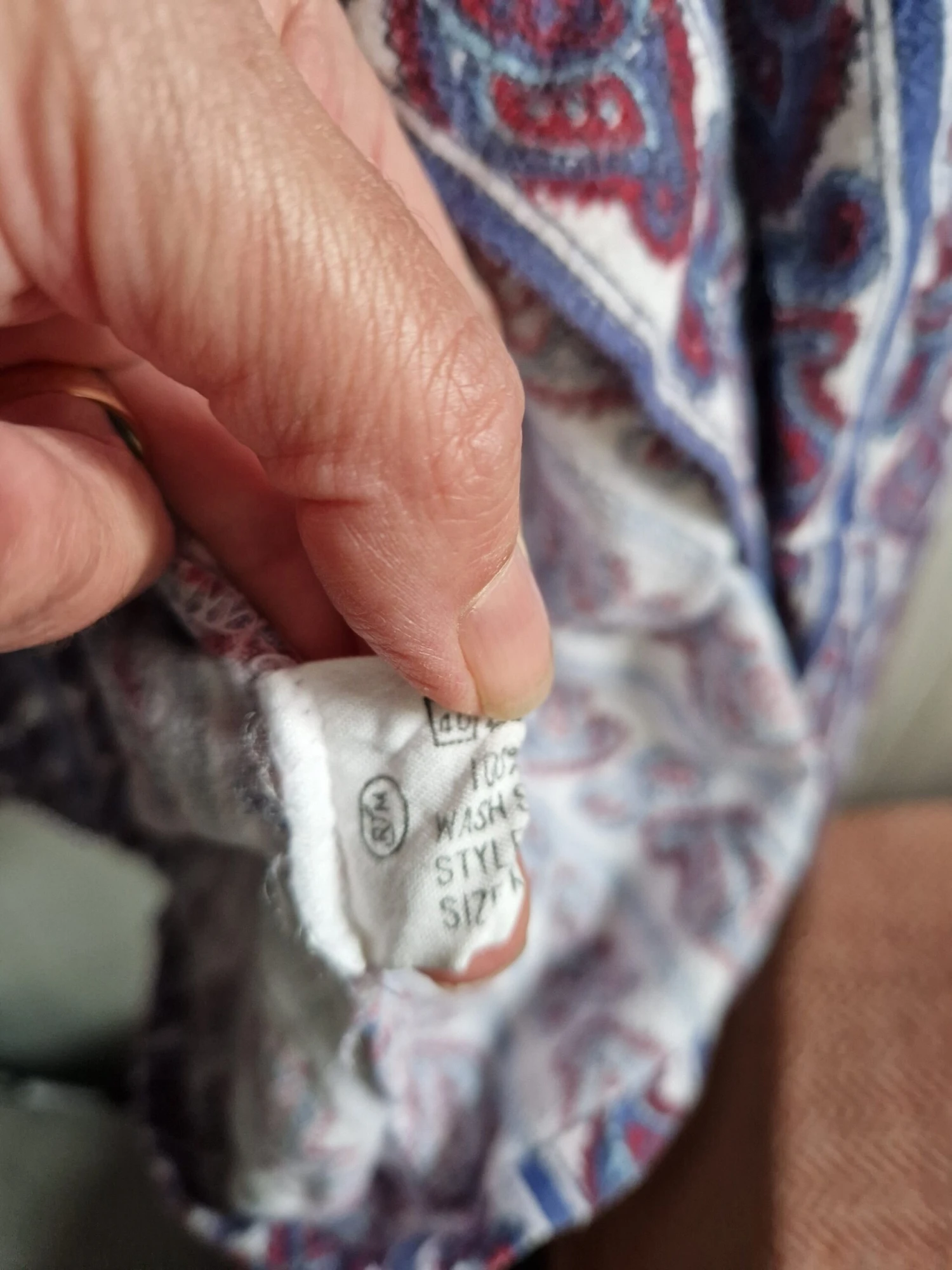 Mens Vintage Paisley Pyjamas, 60s 70s Brush Cotton Flannel Pyjamas, Good Quality Pyjama Set, Retro Gift For Him 6 Mens Vintage Paisley Pyjamas, 60s 70s Brush Cotton Flannel Pyjamas, Good Quality Pyjama Set, Retro Gift For Him - Image 6