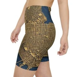 City Map Of Florence - Women's Workout Shorts -Fashion Clothing Store il fullxfull.5153131682 dylv