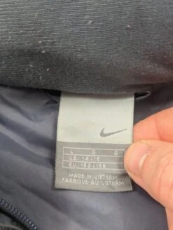 Nike Vintage Big Swoosh Down Puffer Gilet Jacket Grey Men's Large Full Zip -Fashion Clothing Store il fullxfull.5156016189 i5g0