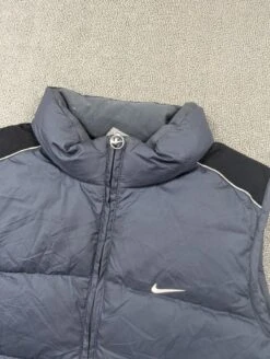 Nike Vintage Big Swoosh Down Puffer Gilet Jacket Grey Men's Large Full Zip -Fashion Clothing Store il fullxfull.5156016293 8twm