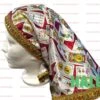 Quilla De Gitana En Satin/ Gypsy Satin Bandana/ Santeria Espiritismo Tarot