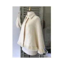 1970s Fluffy Cream Mohair Cape/ Vintage 1970’s Cream Mohair Wool Cape/ Vintage Fringed Mohair Cape/Scottish Mohair Cape 14 1970s Fluffy Cream Mohair Cape/ Vintage 1970’s Cream Mohair Wool Cape/ Vintage Fringed Mohair Cape/Scottish Mohair Cape -Fashion Clothing Store il fullxfull.5163958047 m3ji