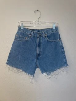 505 Levi’s Vintage Jean Denim Shorts Cut Offs Waist 30”