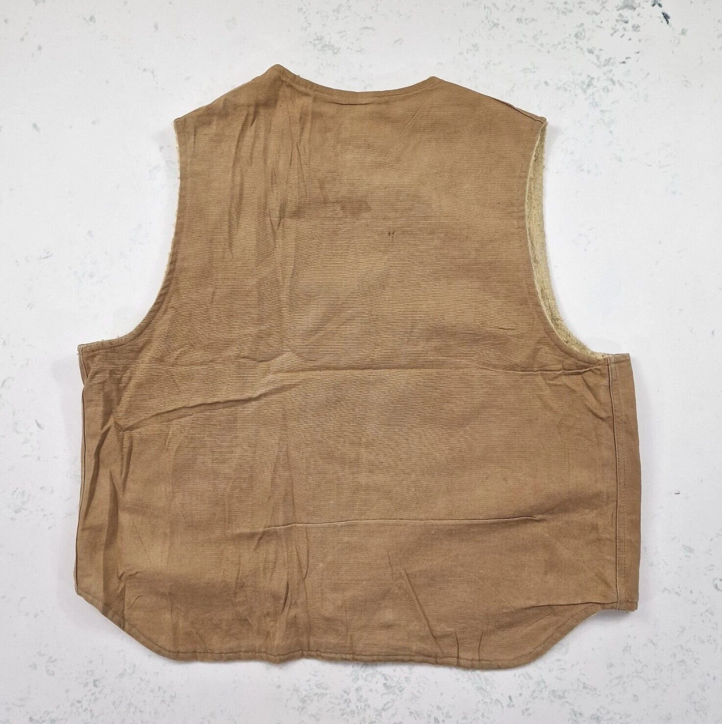 Carhartt Vintage Workwear Fleece Lined Gilet Jacket Brown Men's XXL 2 Carhartt Vintage Workwear Fleece Lined Gilet Jacket Brown Men's XXL - Image 2