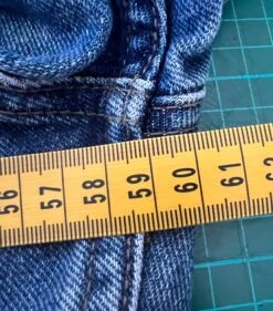 Rose Gold Star On Leafy Circle Upcycled Denim Jacket. Sustainable. Pre-loved. Oversized Small. -Fashion Clothing Store il fullxfull.5174311536 fqaa