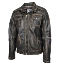 Dr560 Mens Urban Biker Style Leather Jacket Rub Off -Fashion Clothing Store il fullxfull.5177300568 216t