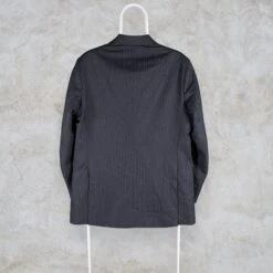 Burberry Striped Blazer Jacket Grey Wool 3 Button Pin Stripe Mens 44 -Fashion Clothing Store il fullxfull.5177367963 sm9s