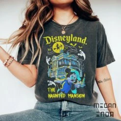 Disneyland The Haunted Mansion Shirt, Disney Comfort Colors Shirt, Mickey Halloween Shirt, Disney Halloween Matching Shirt, Halloween Shirt