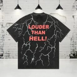 The Retro Represent T-shirt Thunder And Lightning Hat Skull Letter Print Casual Men And Women Couples -Fashion Clothing Store il fullxfull.5181042926 5434