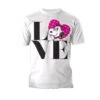 Peanuts Belle Love Official Men's T-Shirt (White)