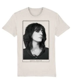 Patti Smith Music T-Shirt 70's Punk Rock American Singer Vintage White Unisex Or Ladies Fit
