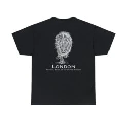 London Lion T-shirt, Gift For Him, Travel, Holiday, Streetwear, Minimalist, UK, England, Urban, Tourism, Beach T-shirt, National Animal -Fashion Clothing Store il fullxfull.5182882172 tgy1