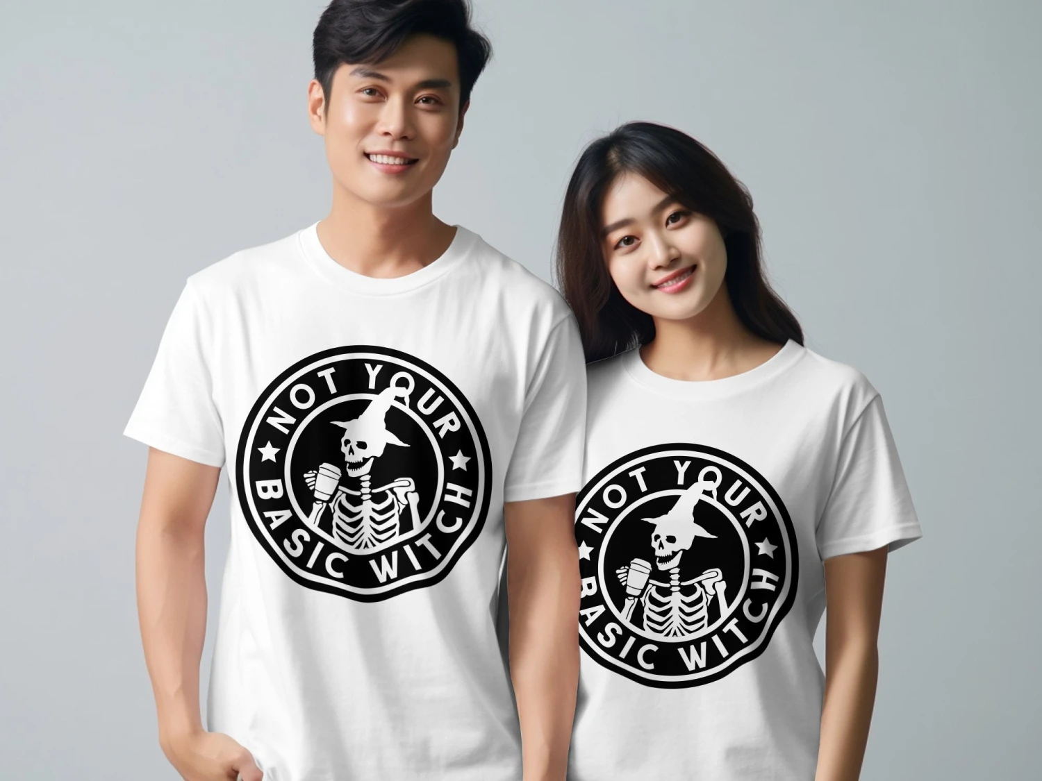 Not A Basic Witch T-Shirt: Ghosts, Witches, Mystery, Salem, Funny, Witchy, Horror, Spooky, Skeleton, Halloween, Costume, Pumpkin, Ghost 3 Not A Basic Witch T-Shirt: Ghosts, Witches, Mystery, Salem, Funny, Witchy, Horror, Spooky, Skeleton, Halloween, Costume, Pumpkin, Ghost - Image 3