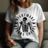 Nightmare Before Coffee Shirt: Ghosts, Witches, Mystery, Salem, Funny, Witchy, Horror, Spooky, Skeleton, Halloween, Costume, Pumpkin, Ghost