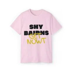 Bold 'Shy Bairns Get Nowt' Geordie Slang T-Shirt - Unapologetically Expressive 14 Bold 'Shy Bairns Get Nowt' Geordie Slang T-Shirt - Unapologetically Expressive -Fashion Clothing Store il fullxfull.5183336408 squo