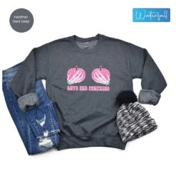 Breast Cancer Sweatshirt, Breast Cancer Gifts, Cancer Women Long Sleeve Shirt, Cancer Awareness Sweatshirt, Halloween Cancer Sweatshirt