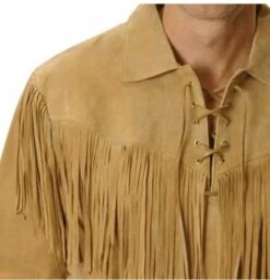 Mens Native American Leather Jacket Suede Handmade Indian Buckskin Red Indian Western Mountain Man Deerskin 7 Mens Native American Leather Jacket Suede Handmade Indian Buckskin Red Indian Western Mountain Man Deerskin -Fashion Clothing Store il fullxfull.5185996361 2kcq