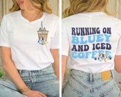 Bluey Shirt Iced Coffee Family Shirt, Running On Bluey Shirt Iced Coffee Family Shirt, Bluey Mama Shirt, Family Gift Shirt -Fashion Clothing Store il fullxfull.5191465655 gxts