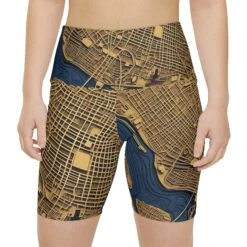 City Map Of Florence - Women's Workout Shorts -Fashion Clothing Store il fullxfull.5201354101 qngz