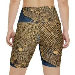 City Map Of Florence - Women's Workout Shorts -Fashion Clothing Store il fullxfull.5201354505 5skv