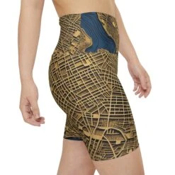 City Map Of Florence - Women's Workout Shorts -Fashion Clothing Store il fullxfull.5201357971 qvdk