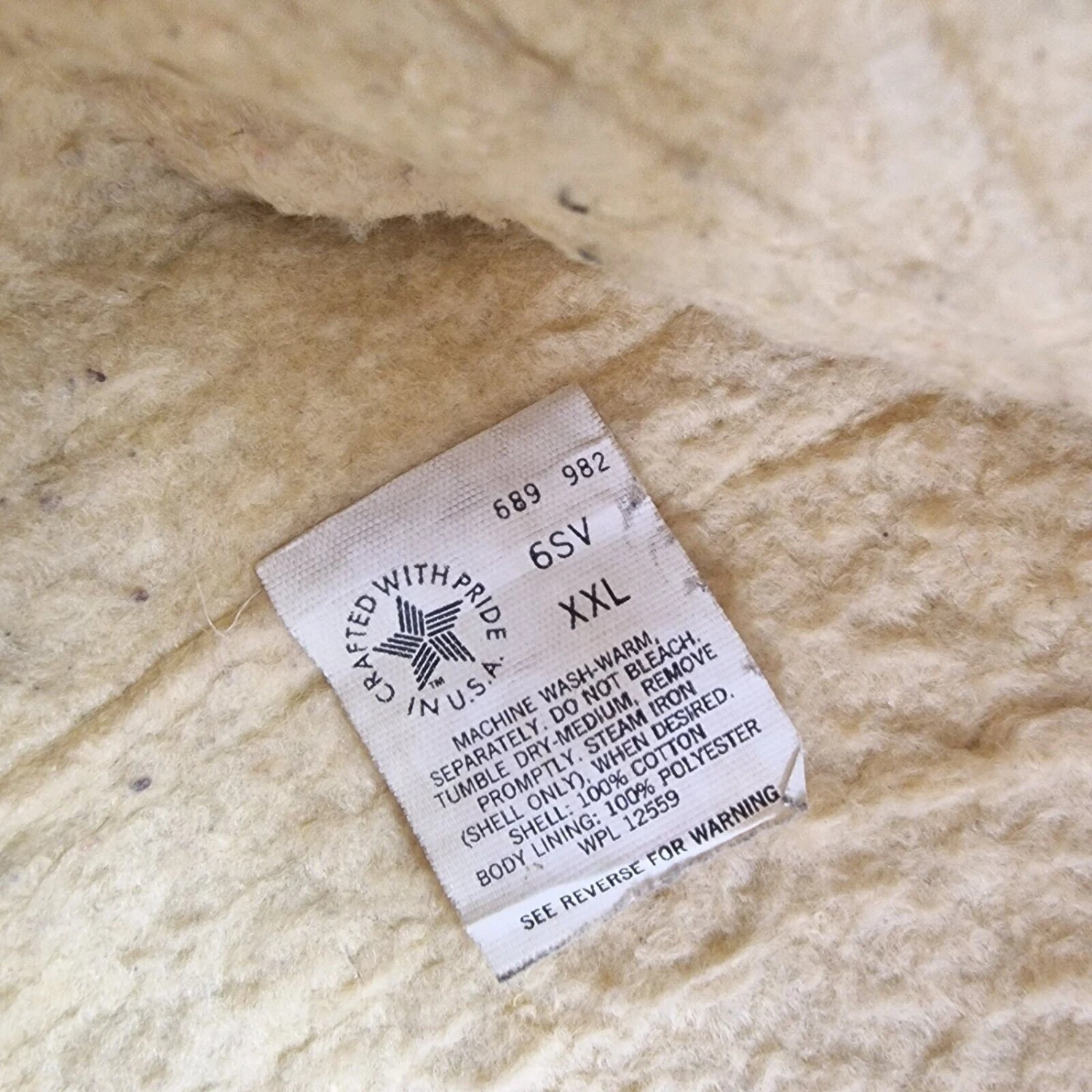 Carhartt Vintage Workwear Fleece Lined Gilet Jacket Brown Men's XXL 5 Carhartt Vintage Workwear Fleece Lined Gilet Jacket Brown Men's XXL - Image 5