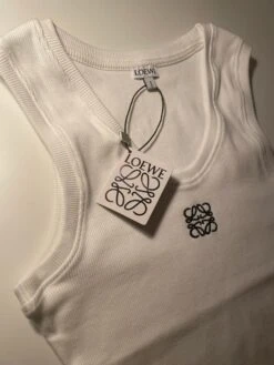 Designer Puzzle Anagram Tank White