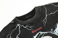 The Retro Represent T-shirt Thunder And Lightning Hat Skull Letter Print Casual Men And Women Couples -Fashion Clothing Store il fullxfull.5229270289 n745