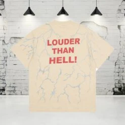 The Retro Represent T-shirt Thunder And Lightning Hat Skull Letter Print Casual Men And Women Couples -Fashion Clothing Store il fullxfull.5229270761 k22h