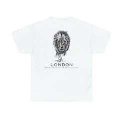 London Lion T-shirt, Gift For Him, Travel, Holiday, Streetwear, Minimalist, UK, England, Urban, Tourism, Beach T-shirt, National Animal -Fashion Clothing Store il fullxfull.5231105565 sgph