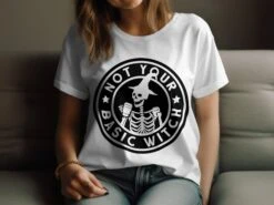 Not A Basic Witch T-Shirt: Ghosts, Witches, Mystery, Salem, Funny, Witchy, Horror, Spooky, Skeleton, Halloween, Costume, Pumpkin, Ghost 9 Not A Basic Witch T-Shirt: Ghosts, Witches, Mystery, Salem, Funny, Witchy, Horror, Spooky, Skeleton, Halloween, Costume, Pumpkin, Ghost -Fashion Clothing Store il fullxfull.5231316131 q79c