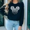 Mickey Mouse Hearts Unisex SweatshirtDisney Sweatshirt, Disney Fashion, Disney Clothes, Disney Tops