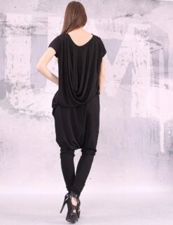 Black Woman Pants, Long Loose Oriental Pants, Extravagant Pants, Harem Pants, Loose Pants, Oriental Pants, Women's Pants, Gift- UM-040-VL -Fashion Clothing Store il fullxfull.601798122 h8xo